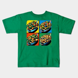 Stuffing Pop Art - Festive Meal Kids T-Shirt